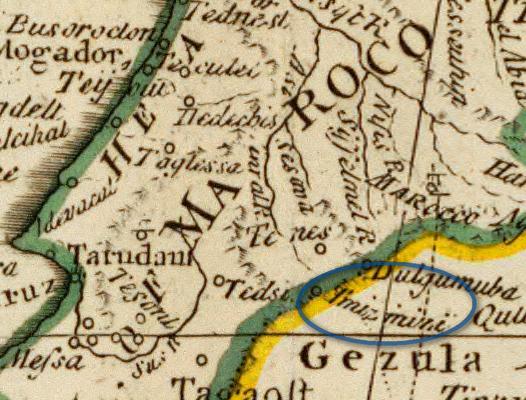 Mapa de Bulton de 1800